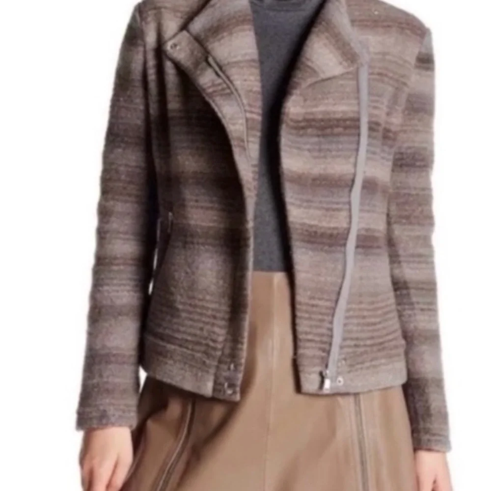 Joie Moto‎ Wool Blend Jacket Size Medium